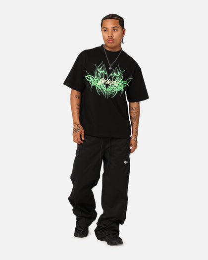 Loiter Lotus Oversized T-Shirt Black