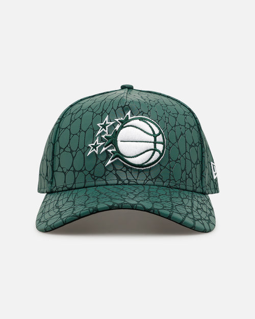 New Era Orlando Magic 'Croc Skin 2.0' 9FORTY A-Frame Snapback Dak Green