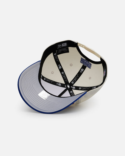New Era New York Giants 'Super Bowl Logos' 9FORTY A-Frame Snapback Chrome