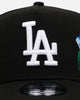 New Era Los Angeles Dodgers 'Blue Rose' 9FORTY A-Frame Snapback Black/Blue