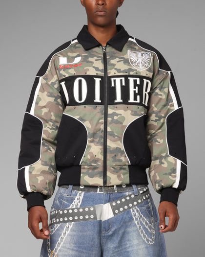 Loiter Enroute Racing Jacket Camo/Black