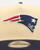 New Era New England Patriots 'Vintage' 9FORTY A-Frame Snapback Vegas Gold