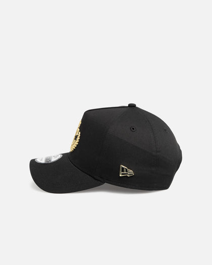 New Era X Culture Kings 'Chainstitch' 9FORTY A-Frame Snapback Black/Gold