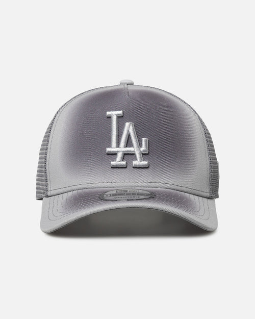 New Era Los Angeles Dodgers 'Gradient Trucker' 9FORTY A-Frame Trucker Snapback Grey