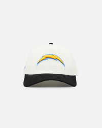 New Era Los Angeles Chargers 'NFL 2-Tone Corduroy' 9FORTY A-Frame Snapback Chrome/Black