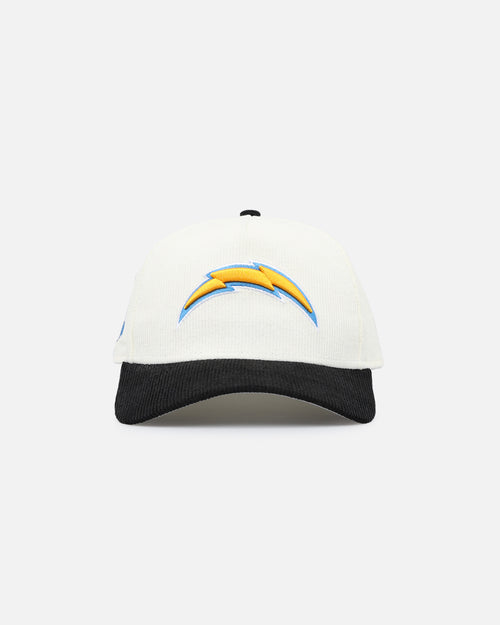 New Era Los Angeles Chargers 'NFL 2-Tone Corduroy' 9FORTY A-Frame Snapback Chrome/Black