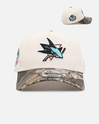 New Era San Jose Sharks 'Realtree Visor' 9FORTY A-Frame Snapback Cream/Camo