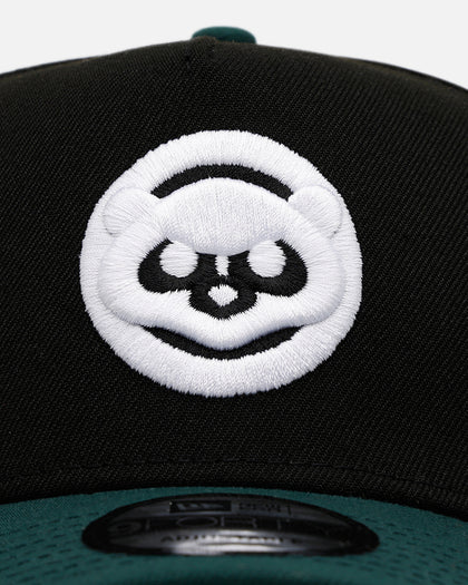 New Era Chicago Cubs 'Black Dark Green' 9FORTY A-Frame Snapback Black/Dark Green