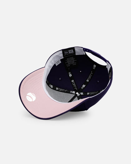 New Era Colorado Rockies 'Team Color Hearts' 9FORTY A-Frame Snapback Official Team Color
