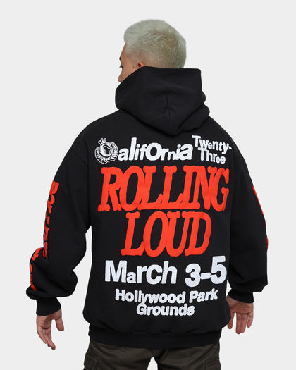 Rolling Loud Rolling Loud Venue Vintage Hoodie Vintage Black