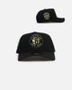 New Era Brooklyn Nets 'NBA Gold Links' 9FORTY A-Frame Snapback Black/Gold