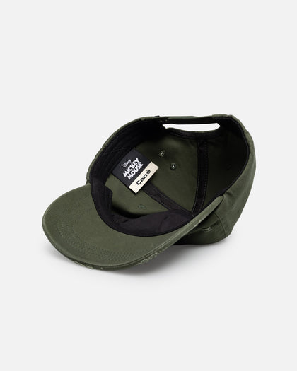Carré x Disney Mickey & Friends Graf Snapback Dark Olive