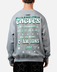 Pro Standard Philadelphia Eagles Kickoff Crewneck Grey