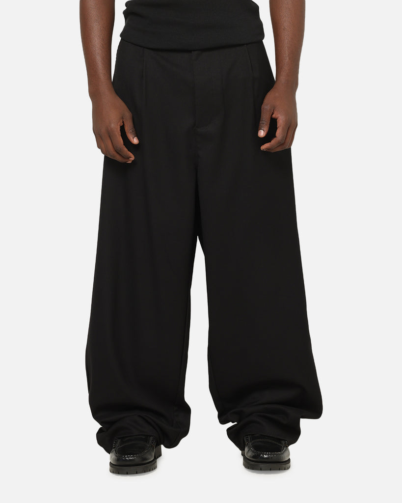 Carre Heritage Pleated Pants Black | Culture Kings US
