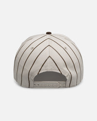 New Era New York Yankees 'Washed Stone Walnut' 19TWENTY Snapback Brown Pinstripe