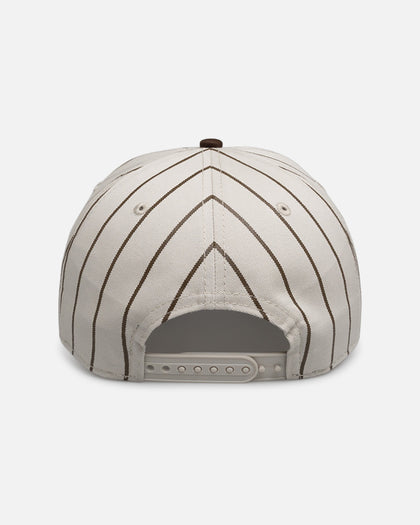 New Era New York Yankees 'Washed Stone Walnut' 19TWENTY Snapback Brown Pinstripe