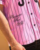 Playboy By Culture Kings Bunny Baseball Shirt Jersey Pink