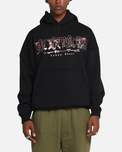 Goat Crew X Tokyo Ghoul Kaneki Premium Hoodie Black