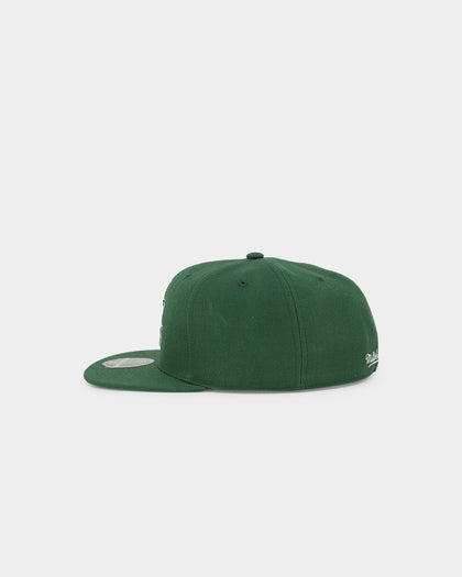 Mitchell & Ness Milwaukee Bucks 'Team Ground 2.0 Hardwood Classics' Fitted Green