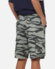 Carre Depot Cargo Shorts Tiger Camo