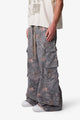 MNML Rave Double Cargo Pants Maple Camo