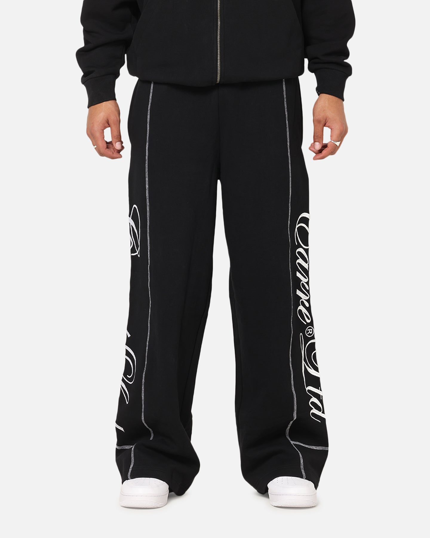 Carre Script Trackpants Black | Culture Kings US