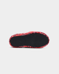73Studio Velcro Paisley Bandana Slipper Red/Black/White