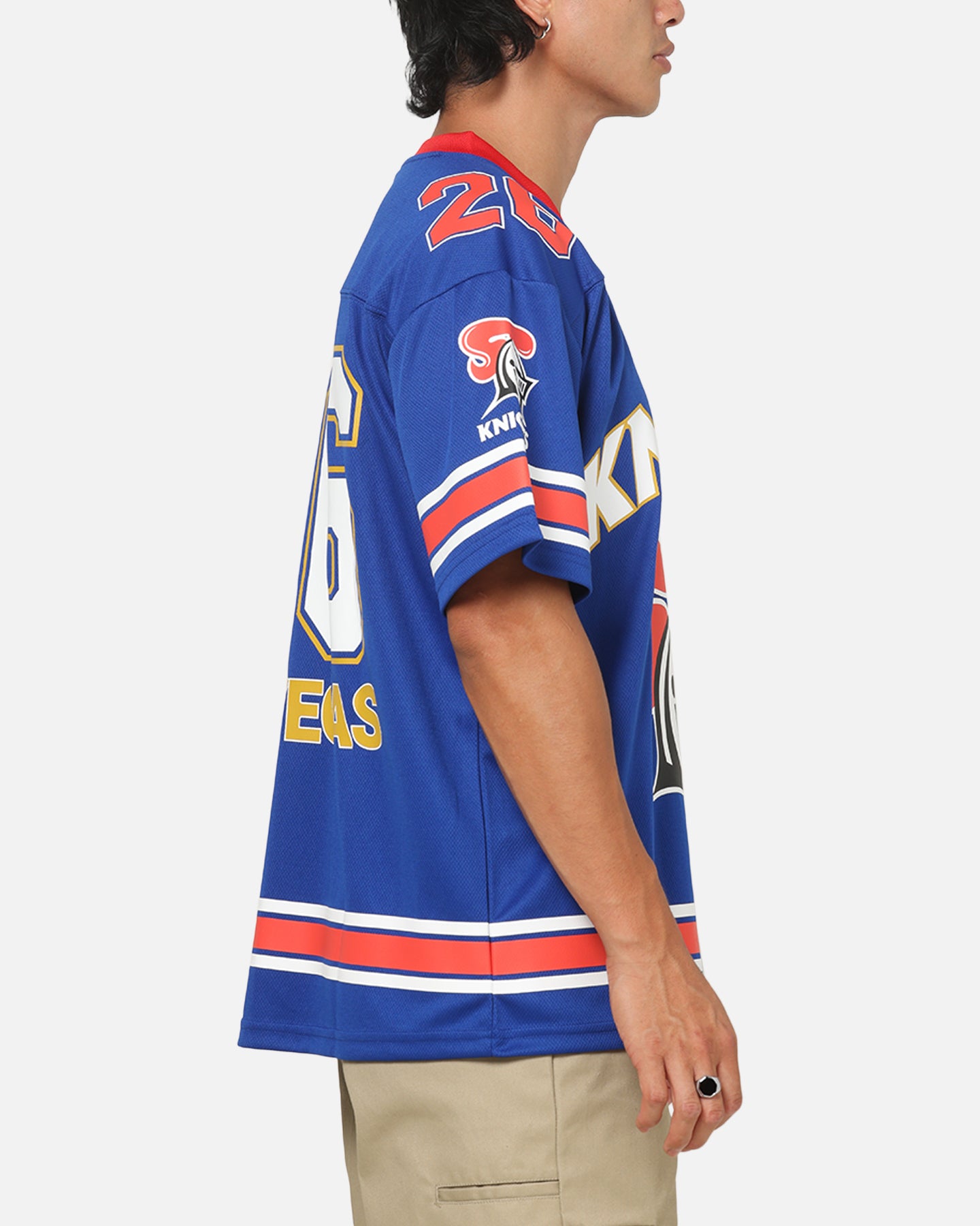 Bleacher Athletic Newcastle Knights NRL Vegas Round 2026 Jersey