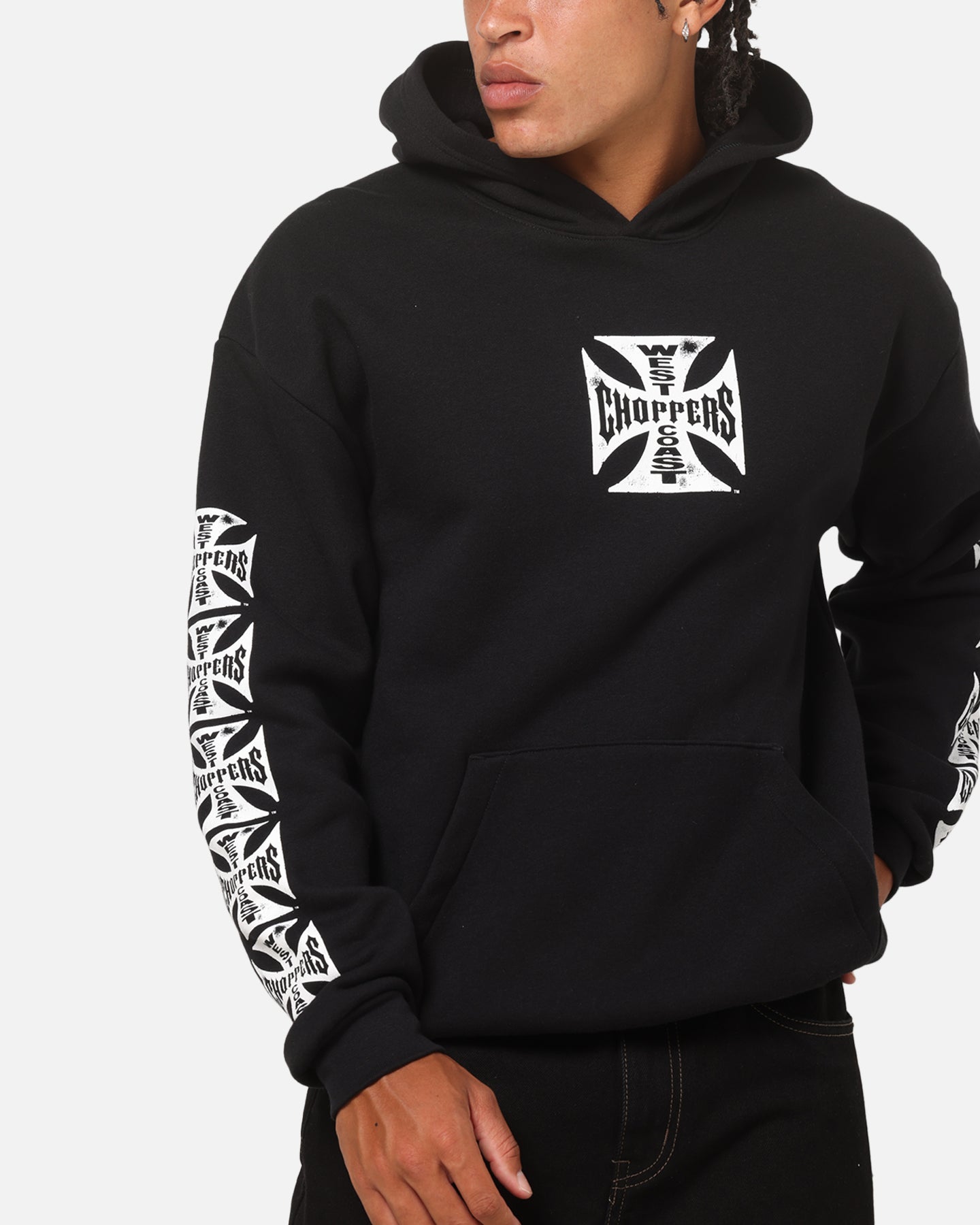 West Coast Choppers パーカー 2XL ブラック West Coast Choppers Core Logo Hoodie Black | Culture Kings US