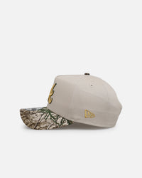 New Era Atlanta Braves 'Real Tree Stone' 9FORTY A-Frame Snapback Stone