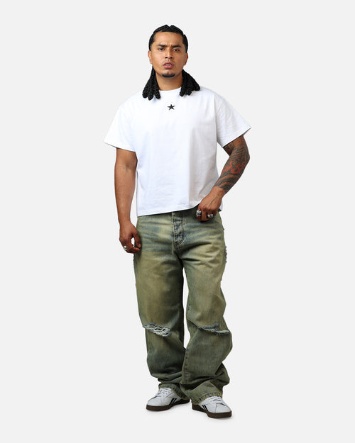 MNML Ultra Baggy Mojave Denim Jeans Vintage Blue