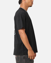 S Double Roots Dot T-Shirt Washed Black