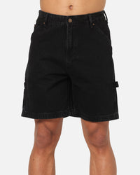 Carre C-Star Denim Shorts Black Wash