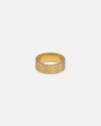 Saint Morta Iced Band Ring Iced Gold