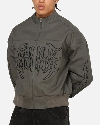 Saint Morta Crested Wing Jacket Aged Grey