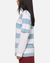 Carre Club Stripe Long Sleeve T-Shirt Blue Stripe