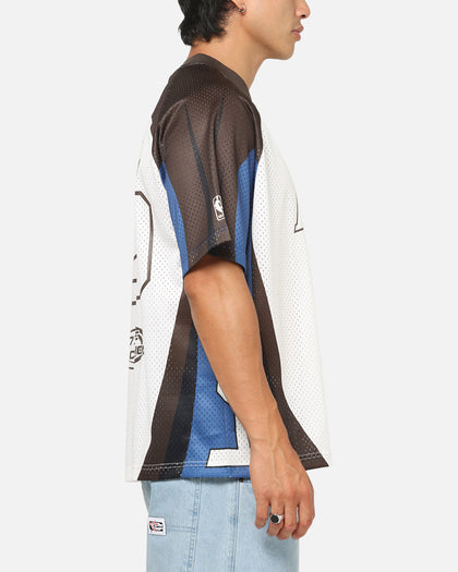 Mitchell & Ness Los Angeles Lakers Warehouse Rave Jersey White/Brown