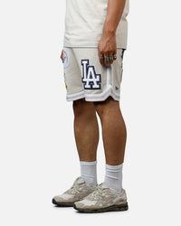 New Era Los Angeles Dodgers 'Logo Select' Summer Shorts Stone