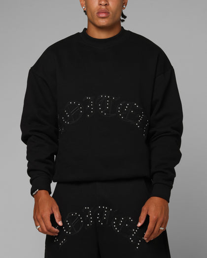 Loiter Destruct Crewneck Black