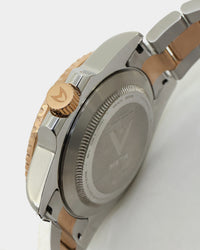 MEISTER VO117SS Voyager Quartz Watch Silver/Brown