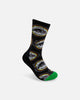 Foot-ies Penrith Panthers Crew Socks 2 Pack White/Black