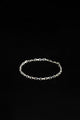 House Of Auric Straight Cut Cable Bracelet Sterling Silver