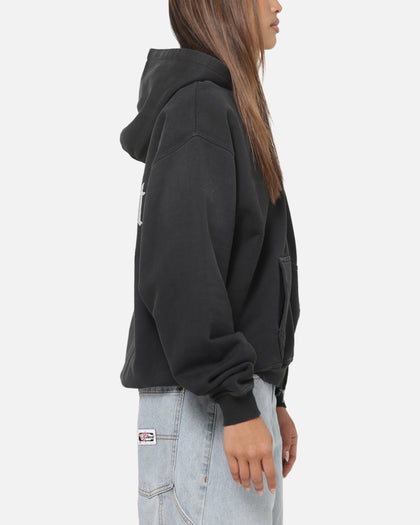 Represent Private Members Hoodie Stained Black