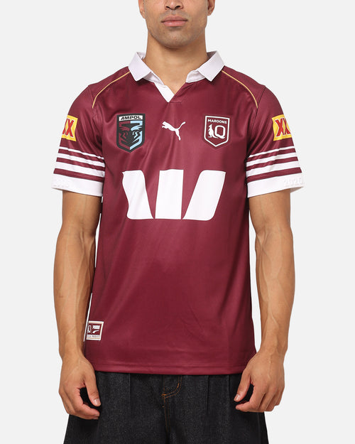 Puma Queensland Maroons 2026 Home Replica Jersey Maroon