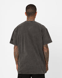 73Studio X DC Batman Issue #423 Noir Heavyweight Vintage T-Shirt Black Wash