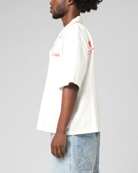 Loiter Daytona Button Up Shirt White