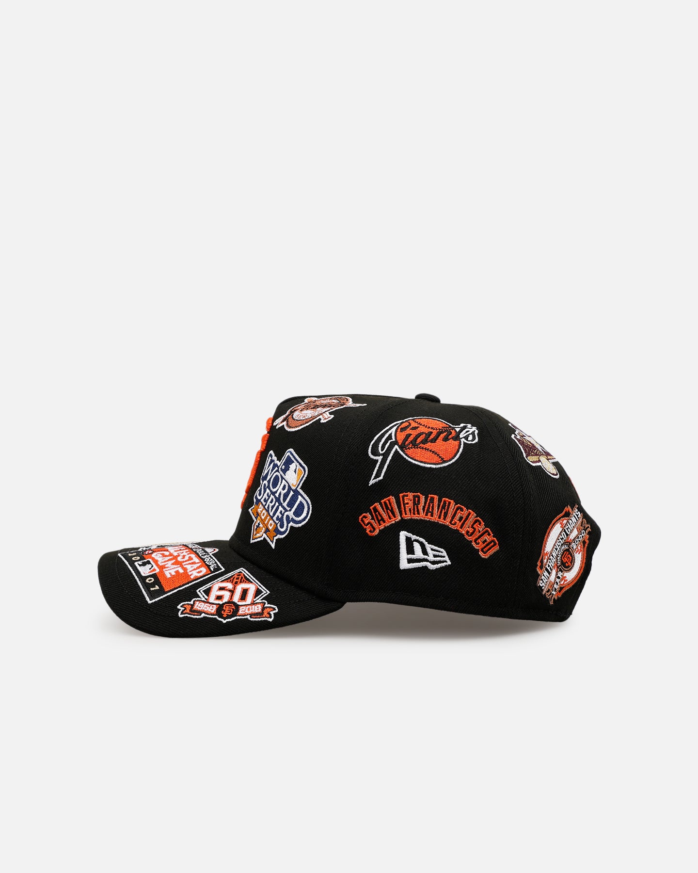 New Era San Francisco Giants 'All Over Embroidery' 9FORTY A-Frame