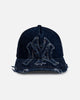 New Era New York Yankees 'Denim Over' 9FORTY A-Frame Strapback Dark Denim