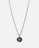 Saint Morta Doves Pendant Chain White Gold