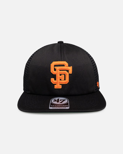 47 Brand San Francisco 49ers '47 Captain Vintage Trucker Snapback Black